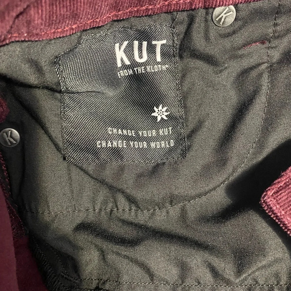 Kut from the Kloth Red Straight Leg Jeans - Picture 6 of 16